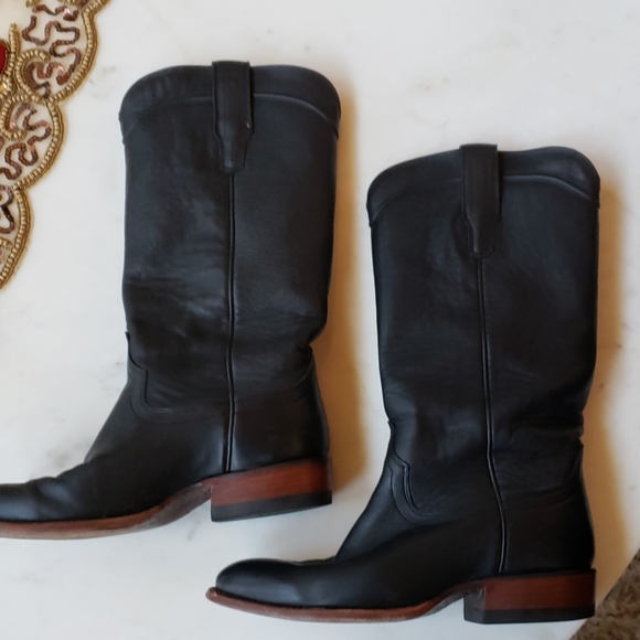 Tecovas Shoes - Tecovas 'Harper' black boots size 7.5